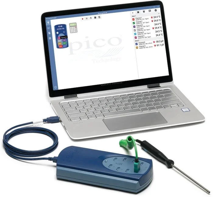 Multichannel Thermocouple Logger